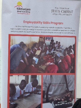 Poster in School. Nairobi, Kenya, July 11th, 2025