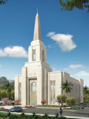 Kumasi Ghana Temple Rendering Image