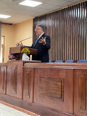 Elder-Brad-Wilcox-addressing-the-youth-of-the-Church-congregation-in-Debre-Zeit-in-Addis-Ababa,-Ethiopia,-during-a-youth-and-YSA-devotional-called-Preparing-to-serve-an-honourable-mission.