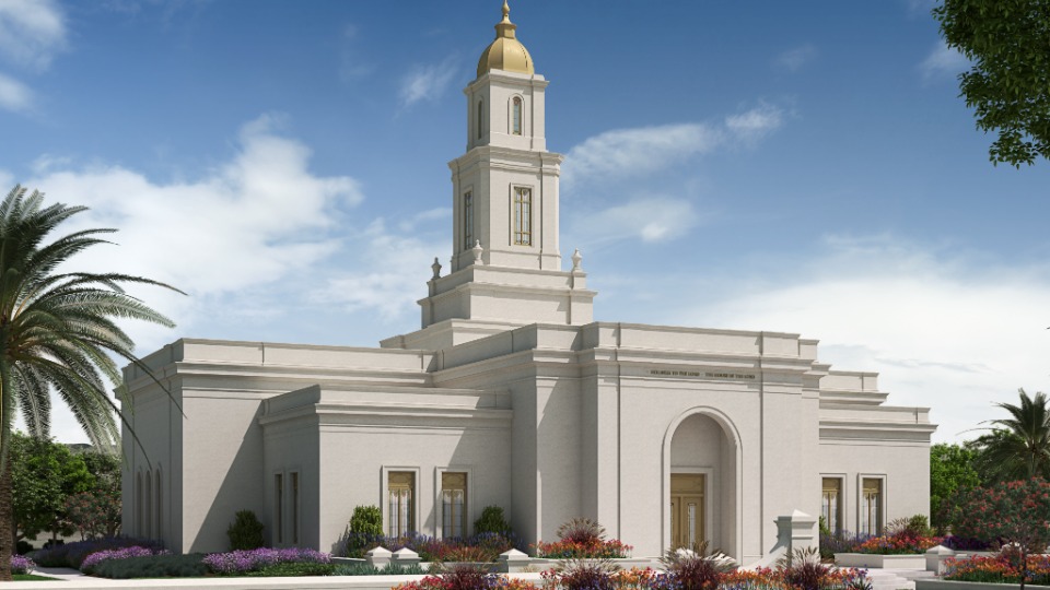 Cape Town South Africa Temple Rendering Image