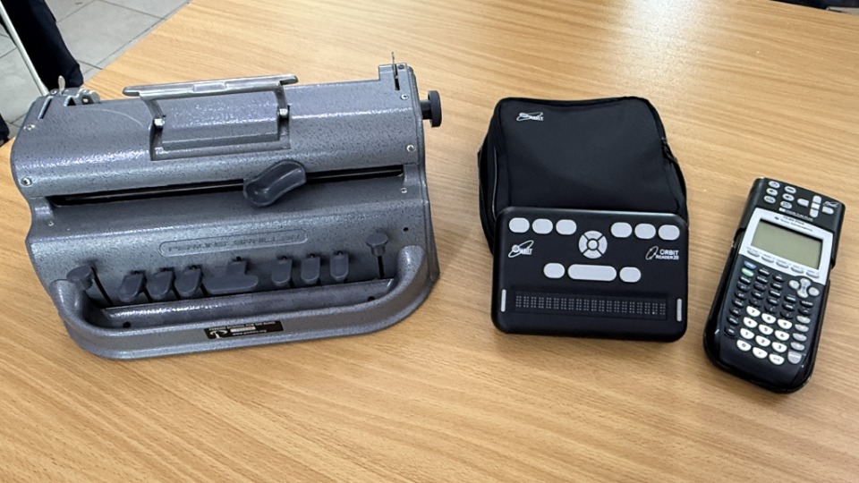 Braille Equipment, Old and New