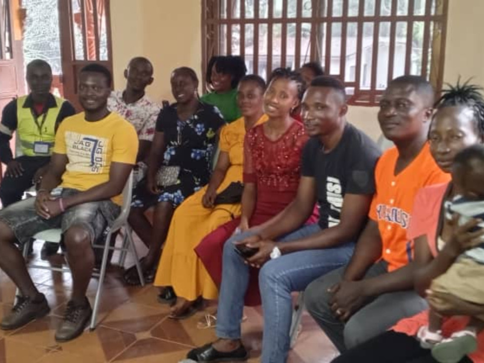 Leaders in the Wellington Sierra Leone Stake participate in the Strengthening Marriage classes on 11 January, 2025.