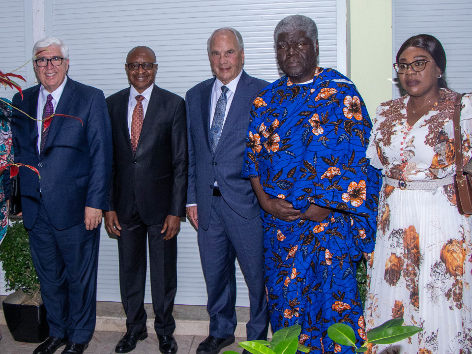 Church leaders visit the Ivorian Prime Minister on 24 May, 2025.